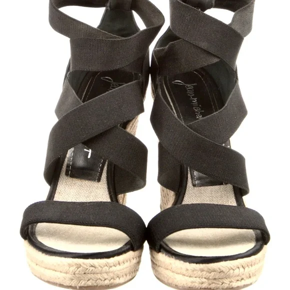 🇫🇷 Jean-Michel Cazabat Wedge Espadrilles - Picture 3 of 5